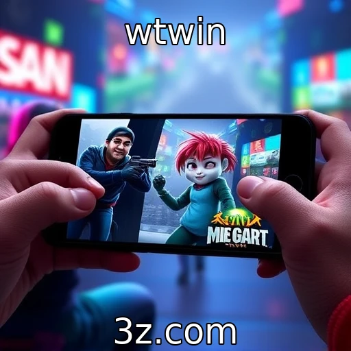 Crescimento do mercado de jogos móveis no Brasil - wtwin